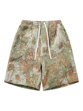 Thesupermade High Street Jacquard Embroidery Shorts