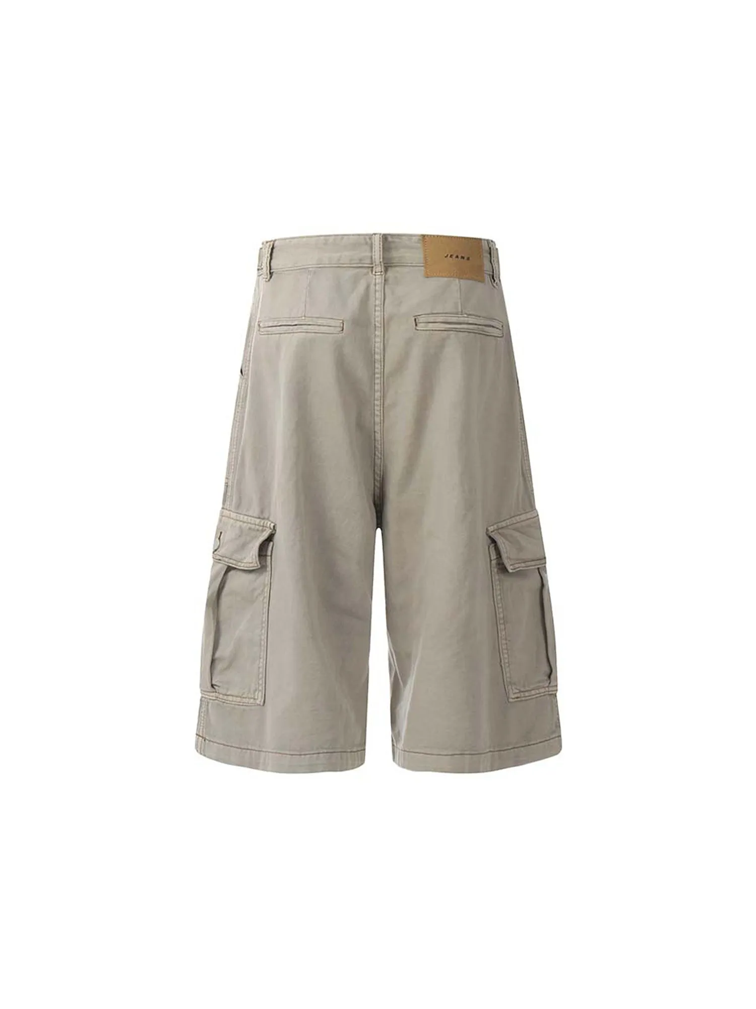 Thesupermade High Street Multi-pocket Workwear Casual Jorts