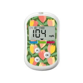 Tons Of Tulips for OneTouch Verio Flex Glucometer