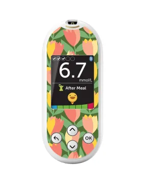 Tons Of Tulips for OneTouch Verio Reflect Glucometer