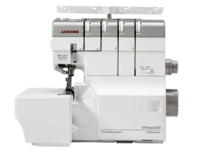 Try Now! Janome AirThread 2000D (Auto Threading) Overlock Machine NEW!