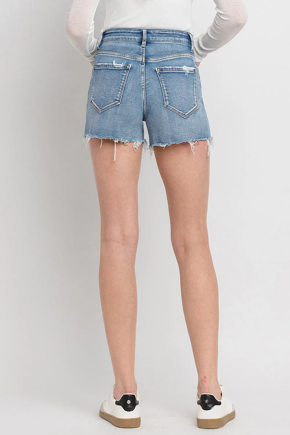 Vervet by Flying Monkey High Rise Denim Shorts