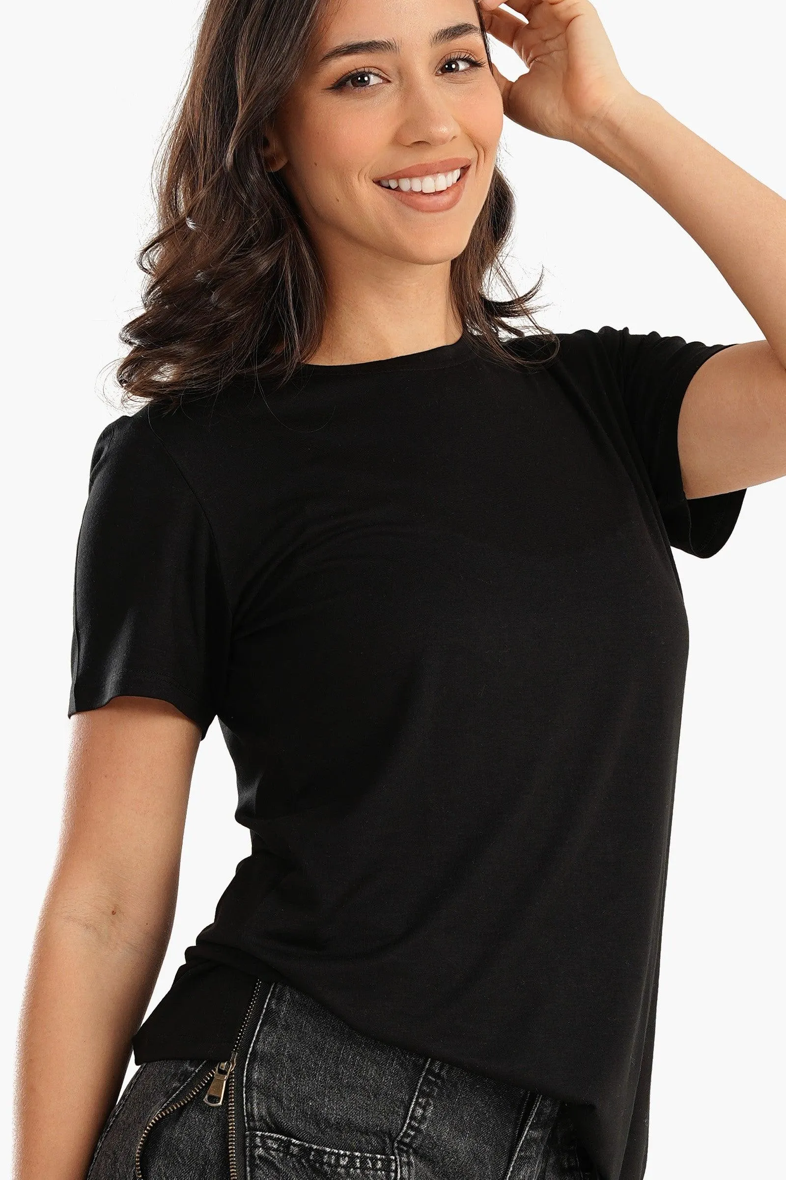 Viscose Plain Lounge T-Shirt