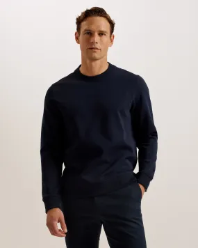 Wakar Crew Neck Sweatshirt Navy