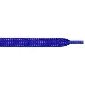 Wholesale Glitter Flat 3/8" - Royal Blue (12 Pair Pack) Shoelaces