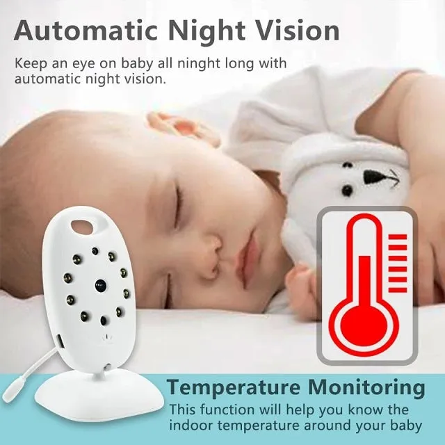 Wireless Video Baby Monitor Night Vision Baby Security Camera