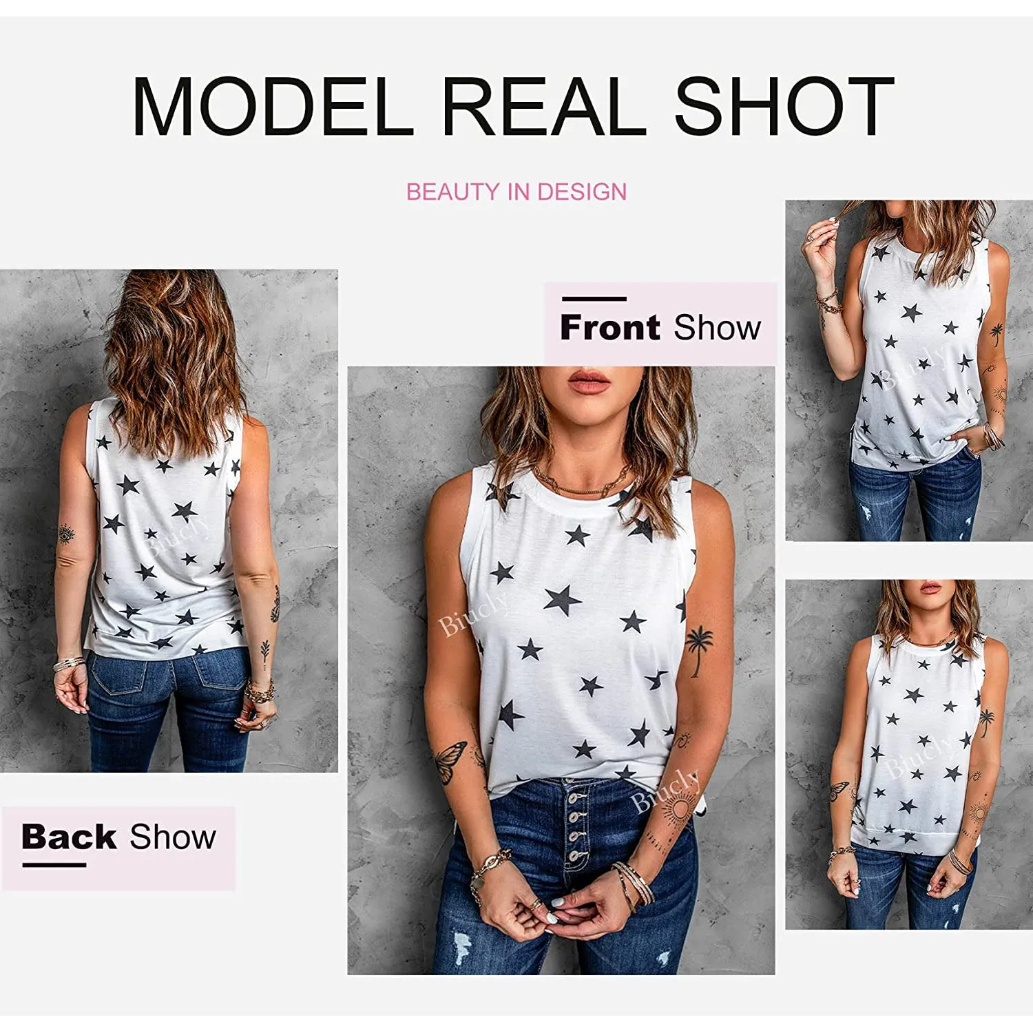 Women's Scoop Neck Tank Tops